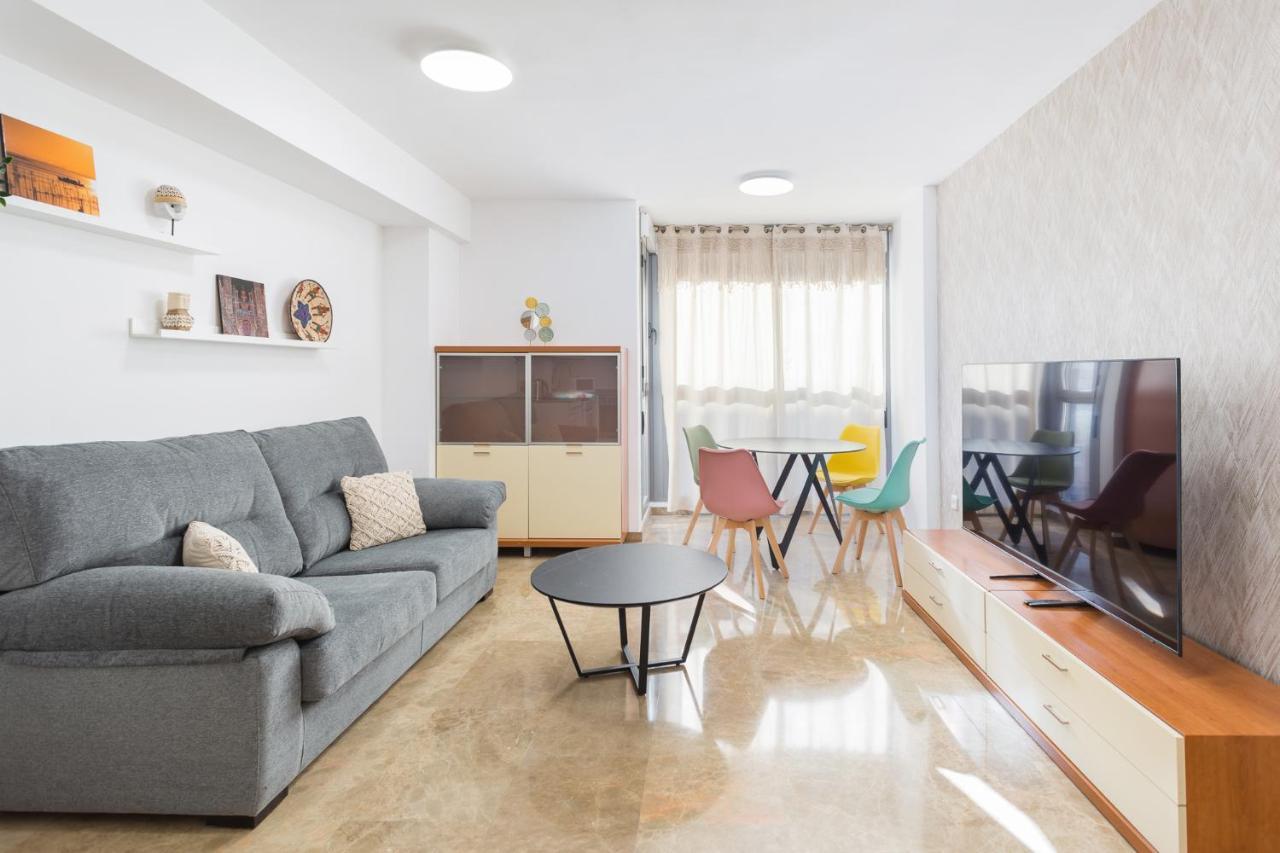 Апартаменты Piso Familiar Cerca Del Centro, Ac Y Wifi Gratis Валенсия Экстерьер фото