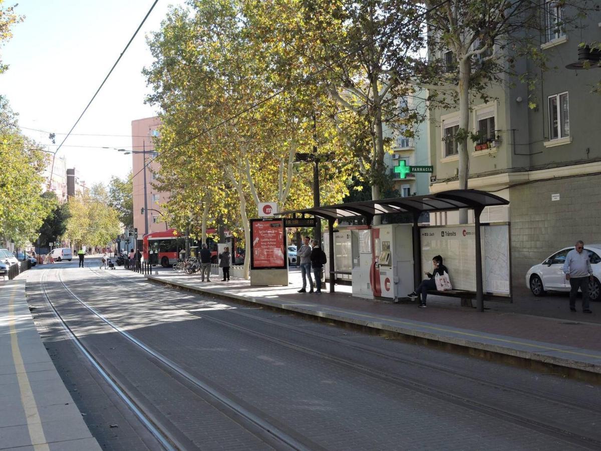 Апартаменты Piso Familiar Cerca Del Centro, Ac Y Wifi Gratis Валенсия Экстерьер фото